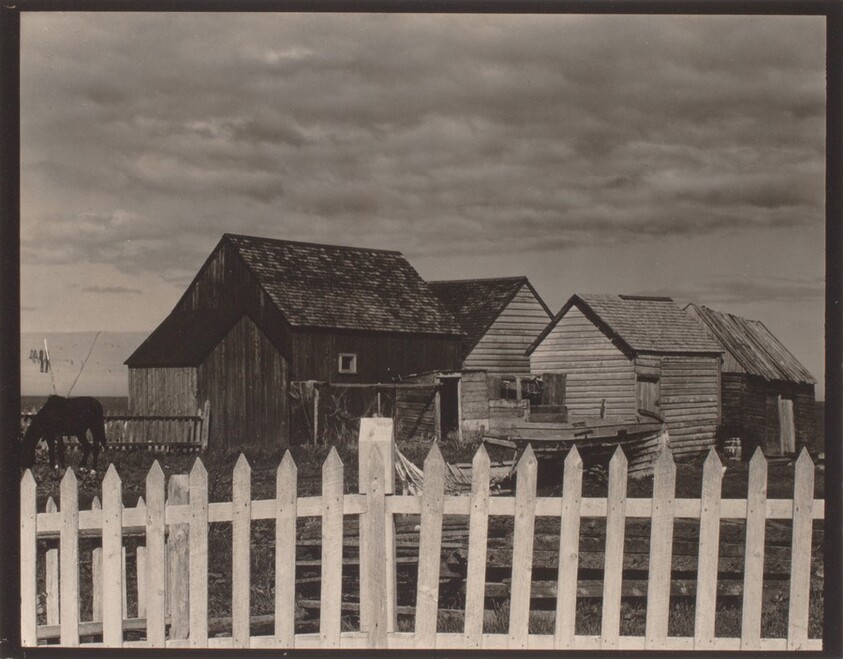 Fence and Houses, Gaspé