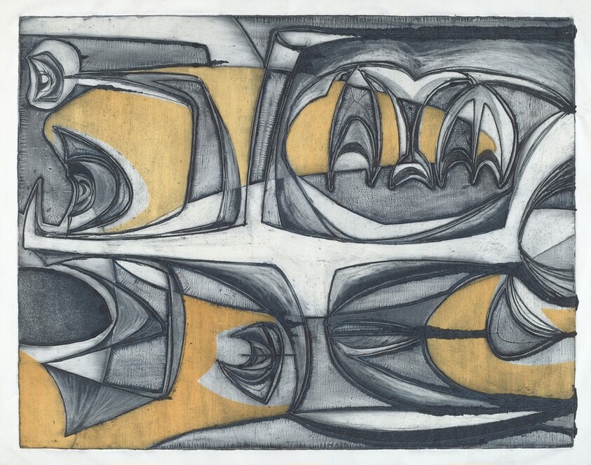 Untitled (Large Abstract Figure)