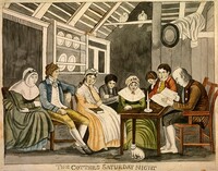 The Cotters Saturday Night, Eunice Pinney, c. 1815