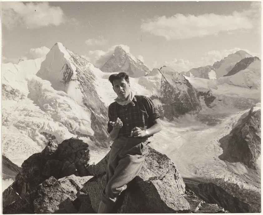 Climbing with Pieter Dirk van der Poel, Canton of Valais