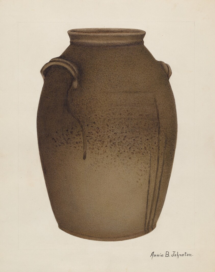 Stoneware Jar