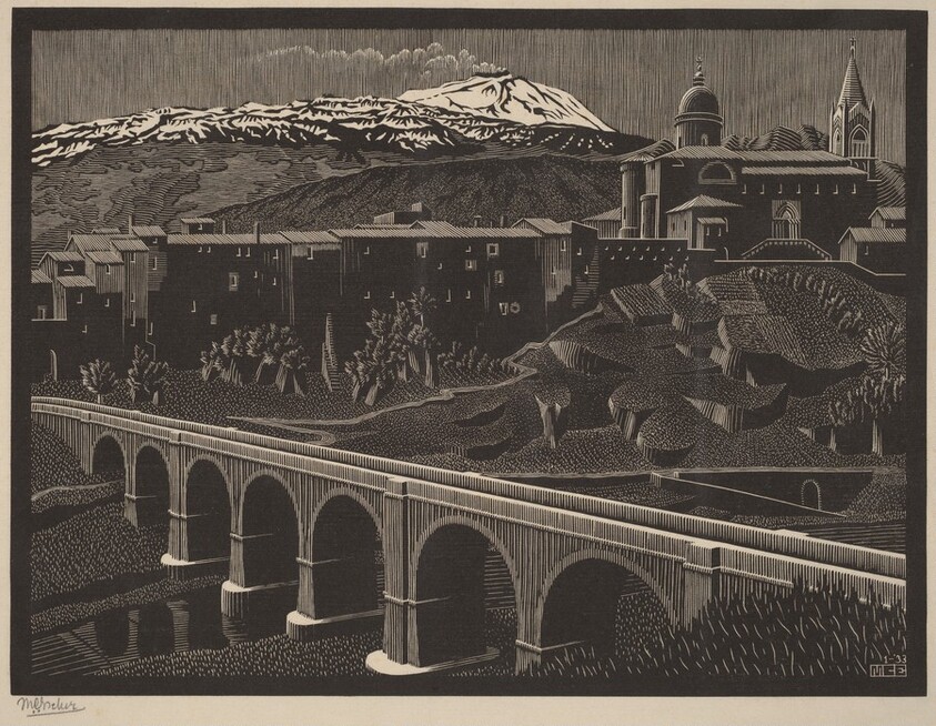 Randazzo and Mount Etna, Sicily