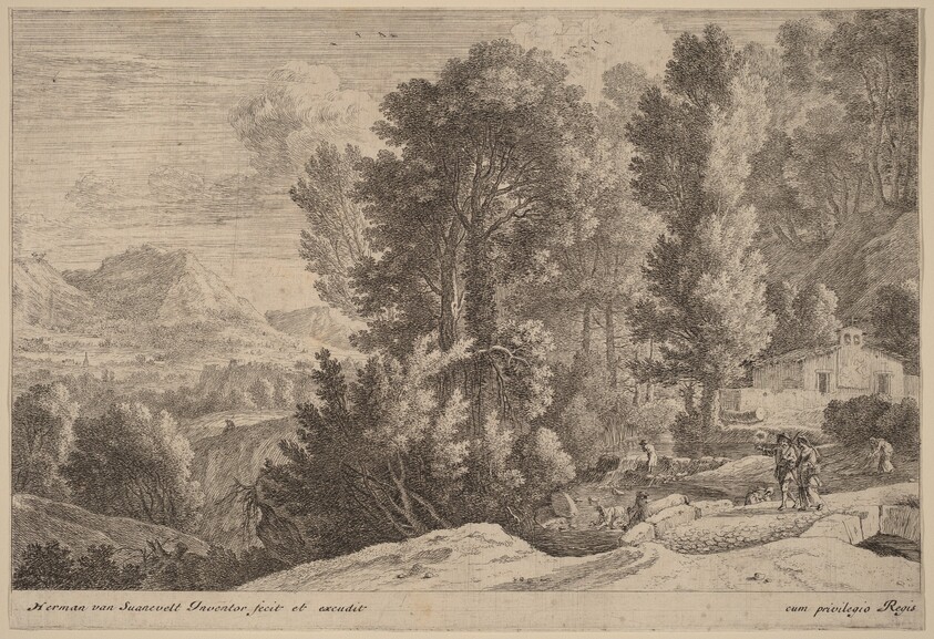 Landscape with Laundresses