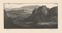 Upland Pastures, Vermont, Thomas W. Nason, 1933 (published 1934)