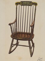 Hitchcock Rocker, Lawrence Flynn, c. 1936