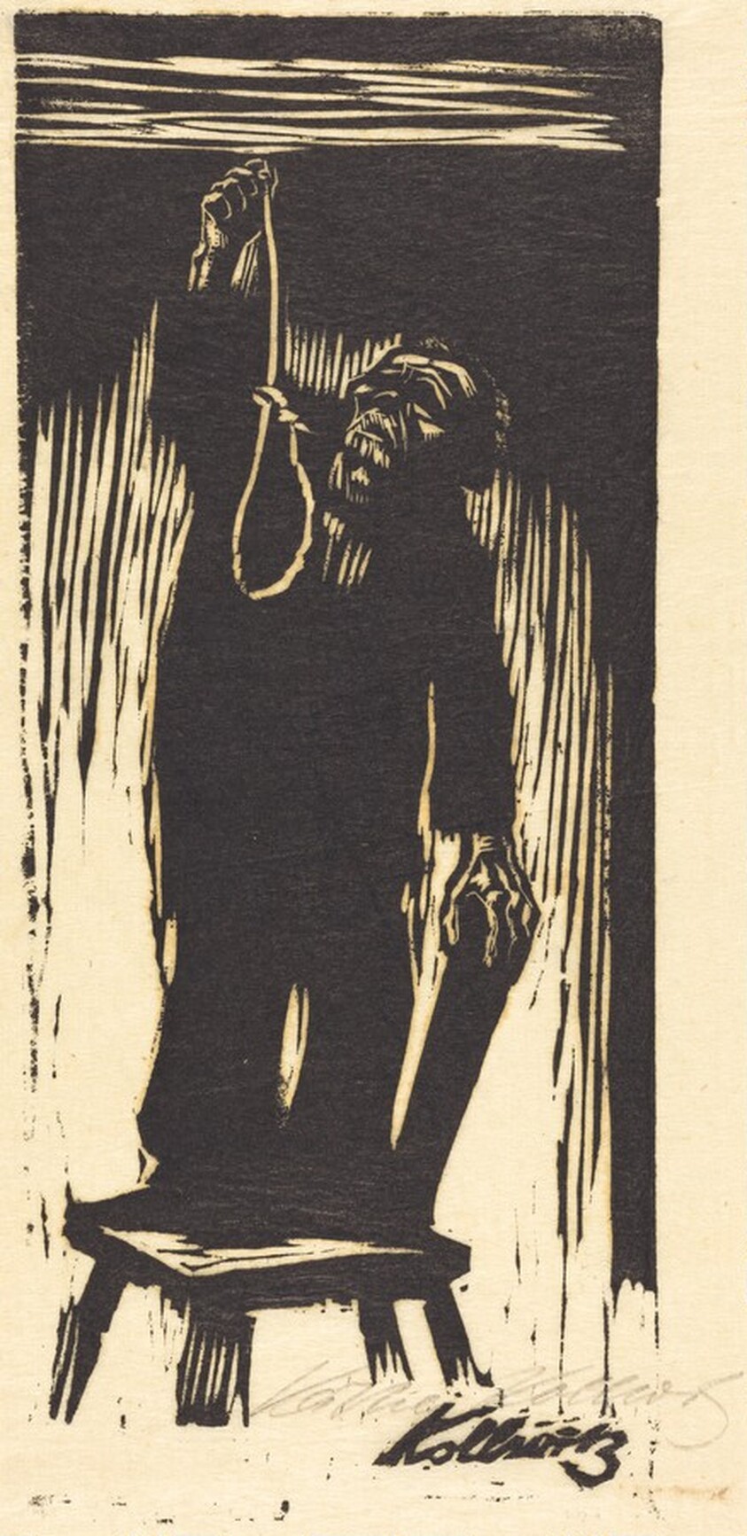 The End - Old Man with a Rope II (Das Letzte - Alter Mann mit Strick II)