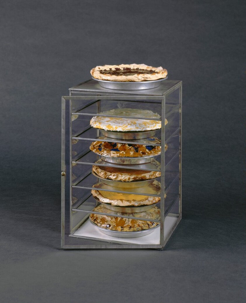 Glass Case with Pies (Assorted Pies in a Case)