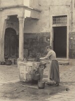 Venetian Well, Alfred Stieglitz, 1894, printed 1895/1896