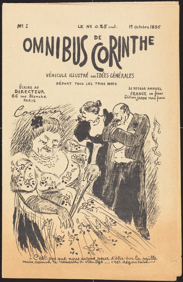 Omnibus de Corinthe (No. 1, 15 October 1896)