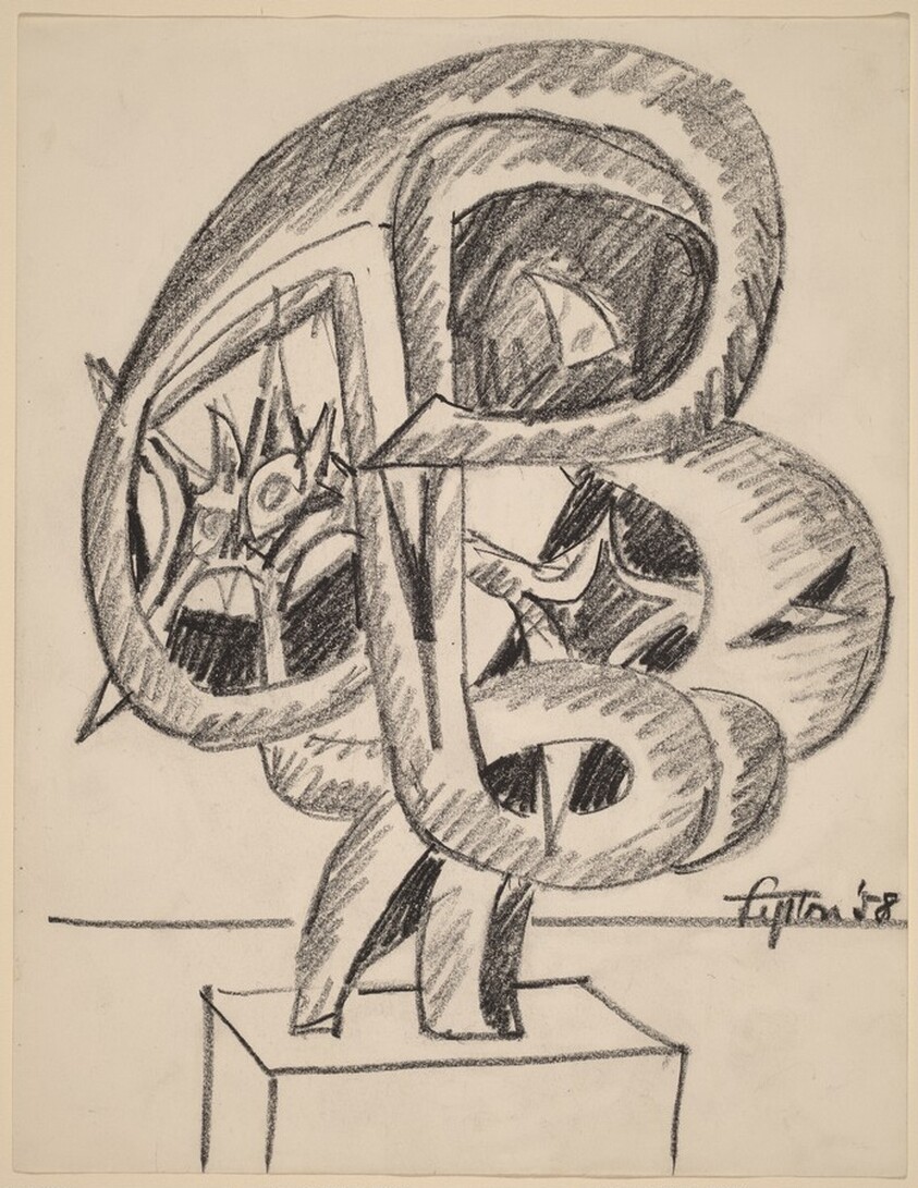 Study for "Fountainhead"