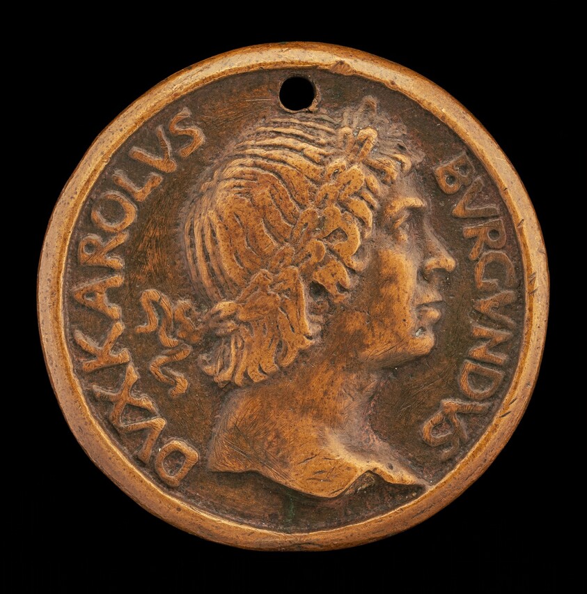 Charles the Bold, 1433-1477, Duke of Burgundy 1467 [obverse]