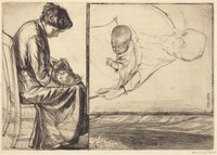 Gertrude and Steven, Nos. 2 & 3, Muirhead Bone, 1905