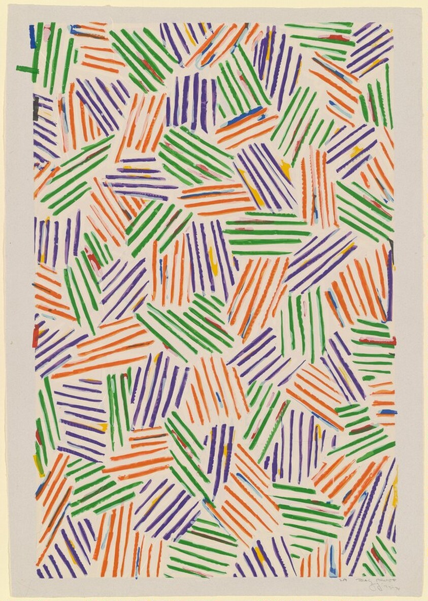 Four Panels from Untitled 1972 [A panel, trial proof 2]