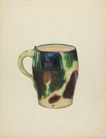 Large Mug, Mina Lowry, c. 1936