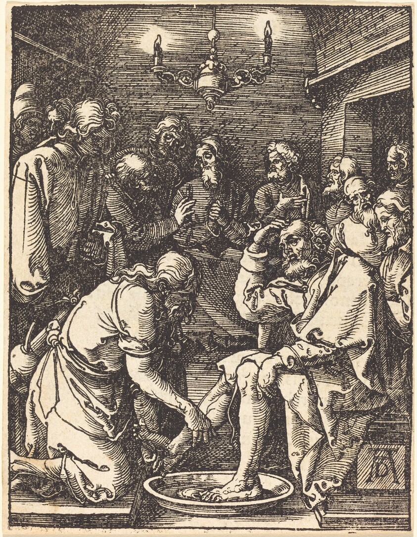 Christ Washing the Feet of the Disciples