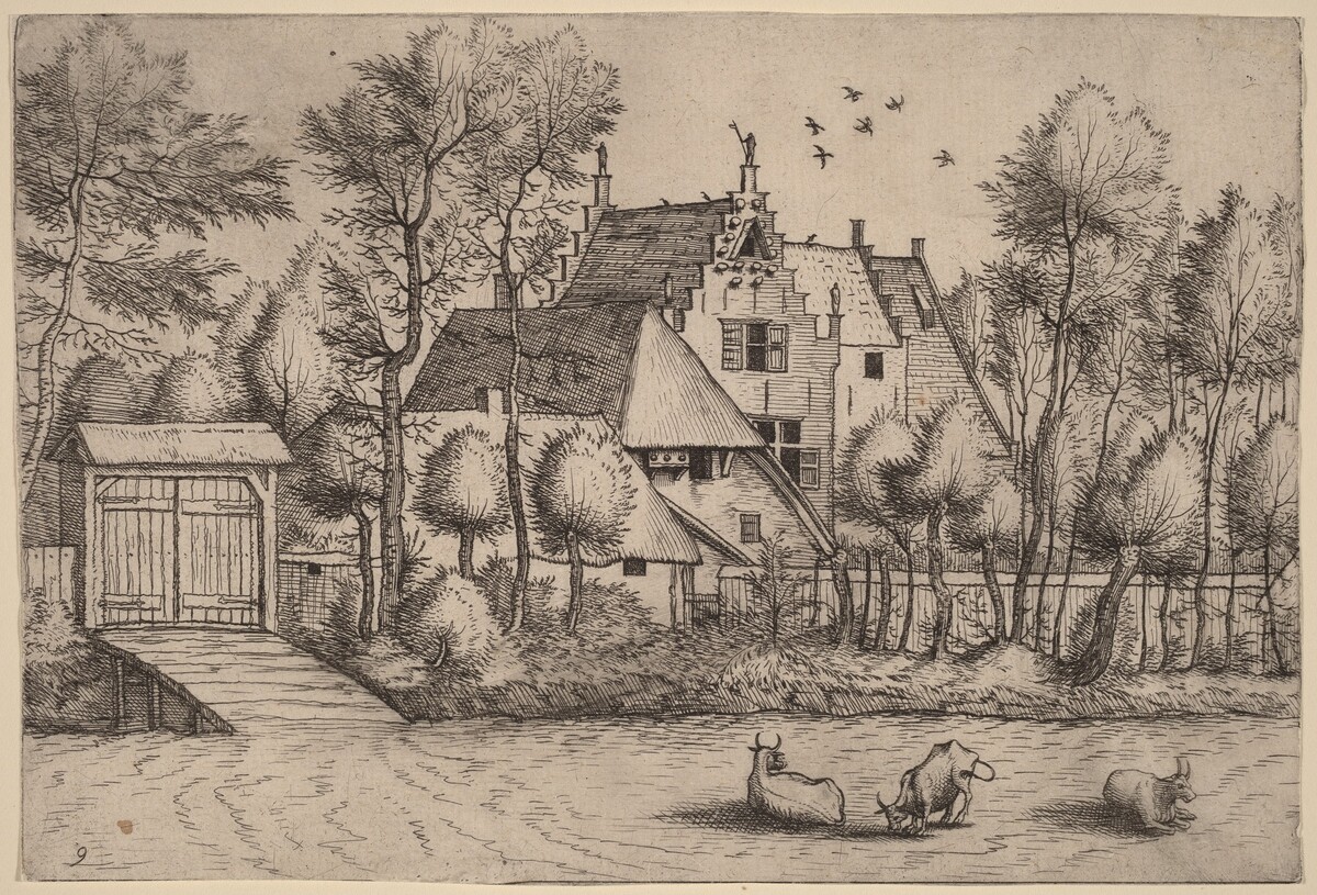 Country House with a Ditch