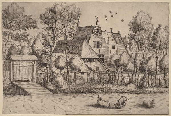 Country House with a Ditch
