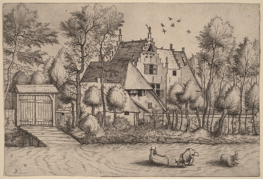 Country House with a Ditch