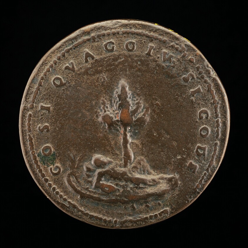 Man Lying under a Laurel Tree [reverse]
