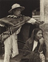 Woman and Boy, Tenancingo, Paul Strand, 1933, printed 1967