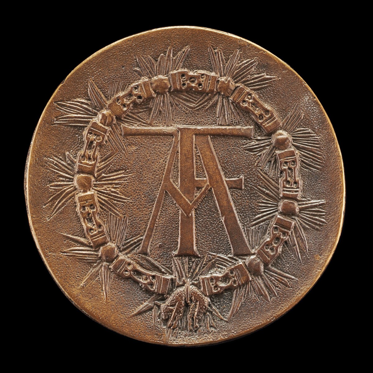 Monogram FA Circled by the Collar of the Golden Fleece [reverse]