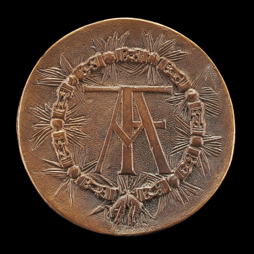 Monogram FA Circled by the Collar of the Golden Fleece [reverse]