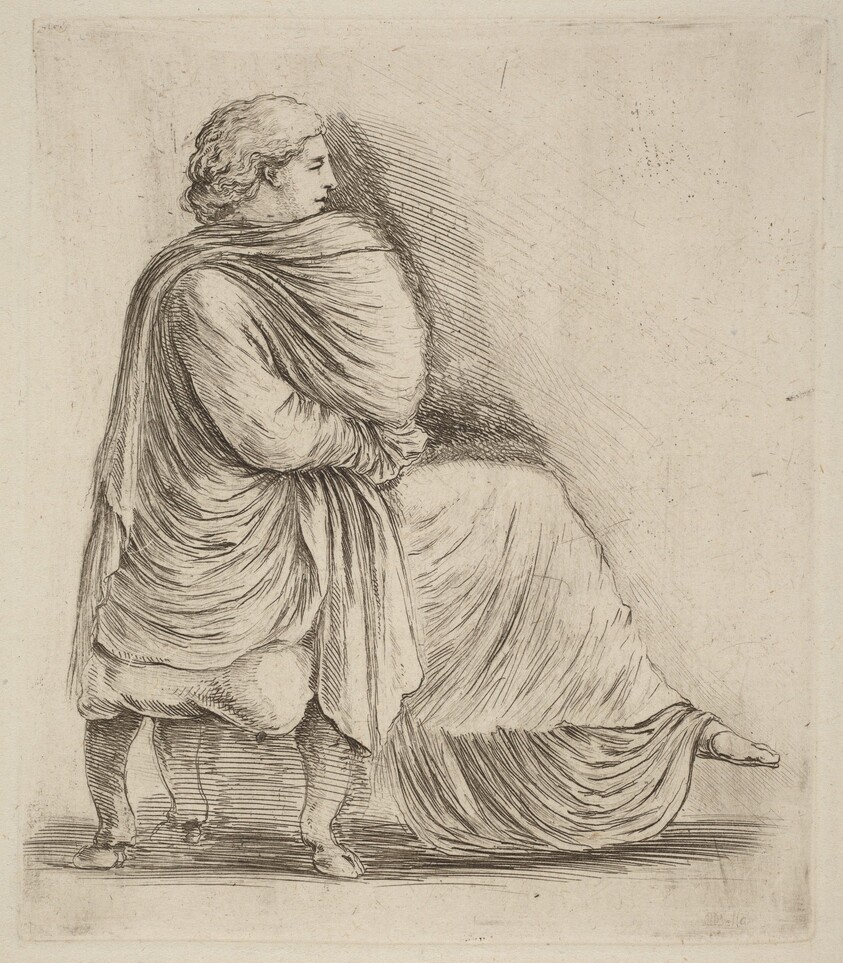 Woman Seated on a Stool