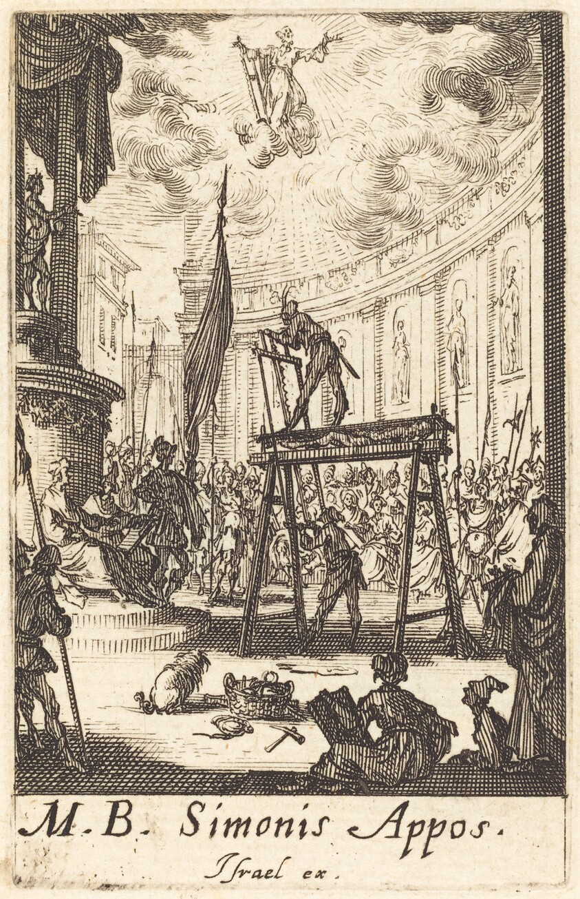 The Martyrdom of Saint Simon