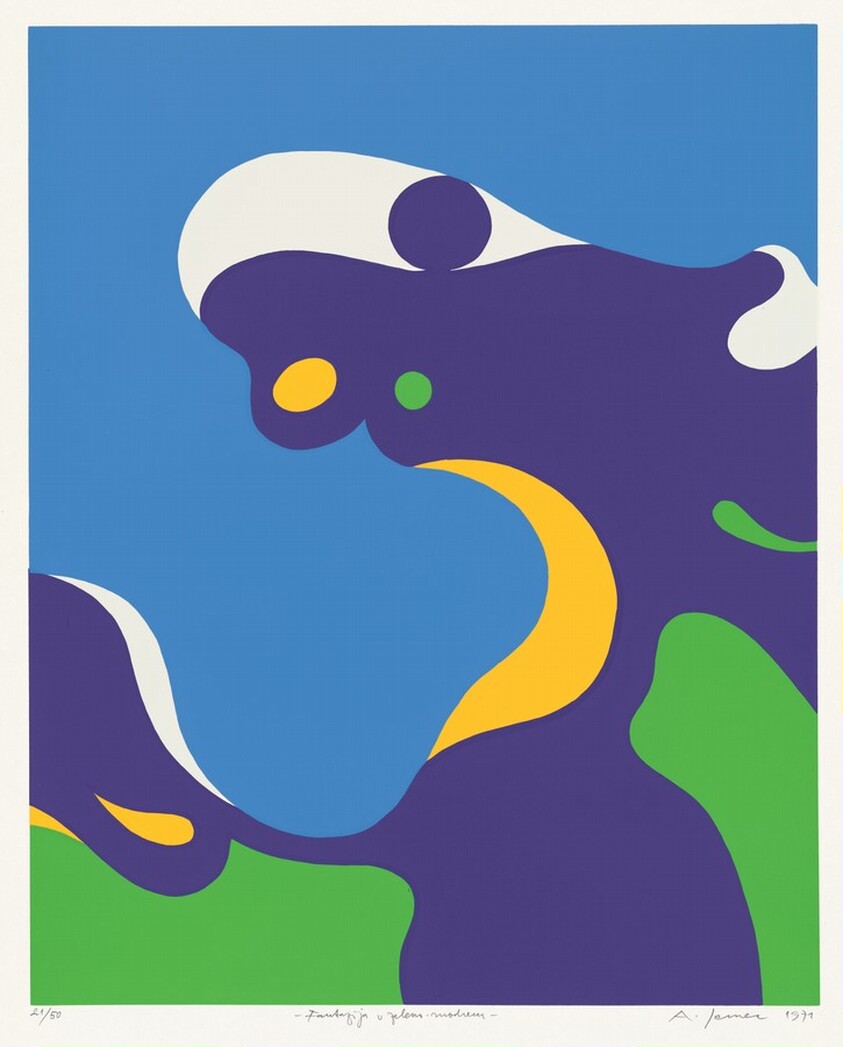 Fantasy in Blue-Green