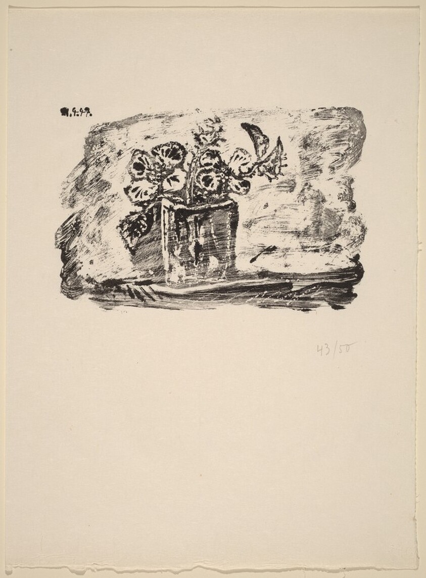 Le petit pot de fleurs (Small Pot of Flowers)