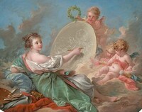 Allegory of Painting, François Boucher, 1765