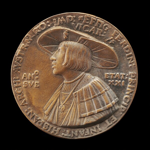 Ferdinand I, 1503-1564, Archduke of Austria 1519, Holy Roman Emperor 1556 [obverse]