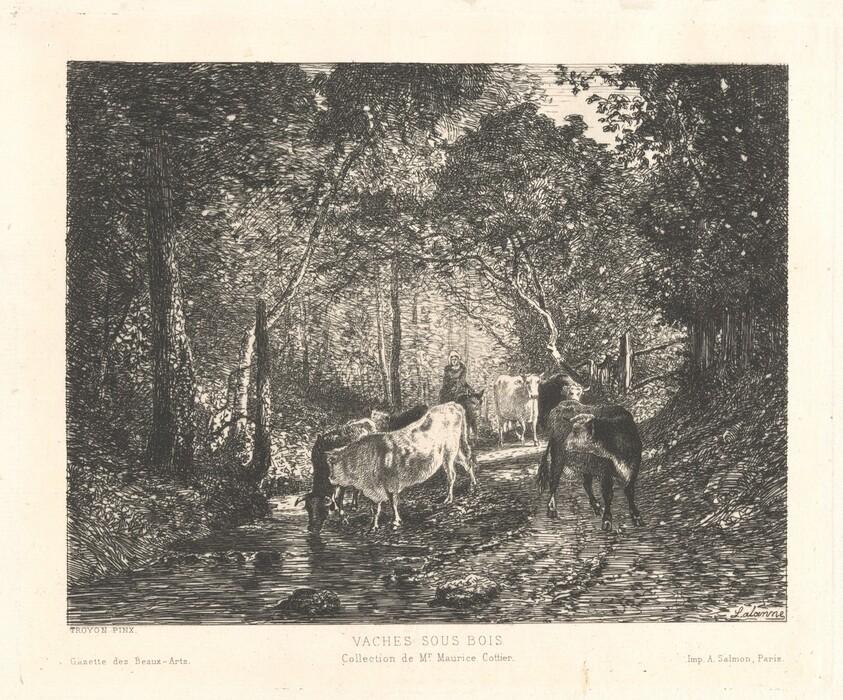 Vaches sous Bois (Cattle in the Forest)