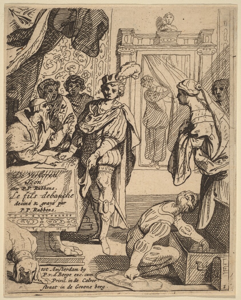 The Prodigal Son Receiving His Patrimony