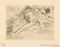 Reclining Nude, André Dunoyer de Segonzac, 1920s