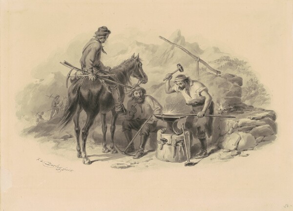 Blacksmith in the Goldfields