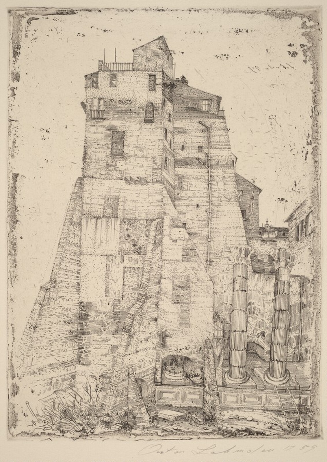 Ein Haus (House), Anton Lehmden, 1959
