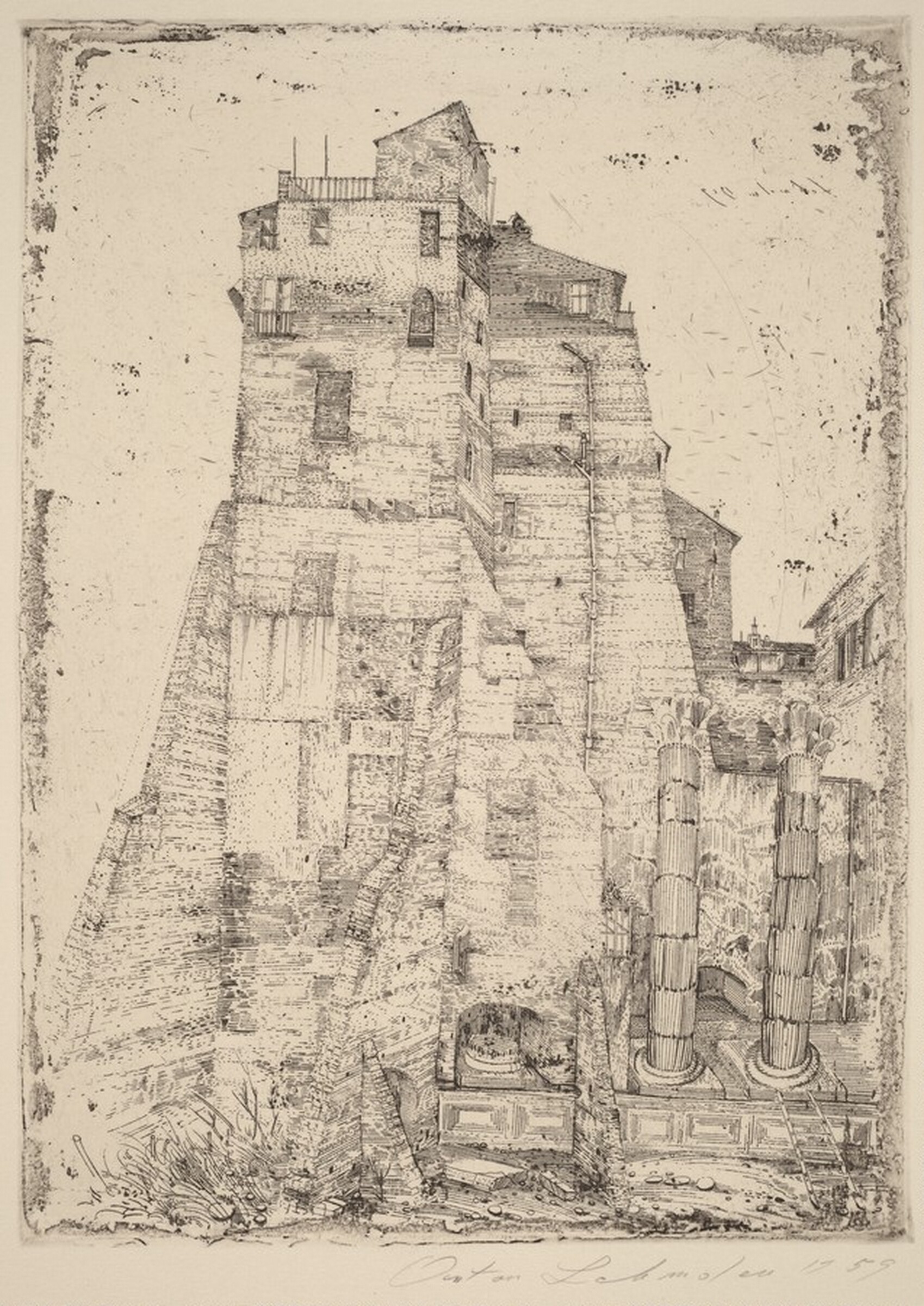 Ein Haus (House), Anton Lehmden, 1959
