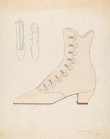 Woman's Shoe, Roberta Spicer, c. 1936