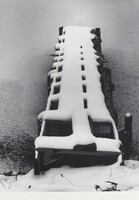 Dock in Snow, Vermont, Minor White, 1971