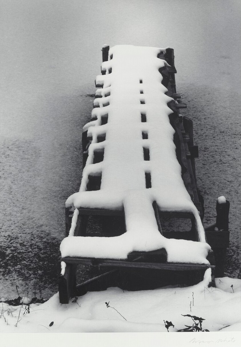 Dock in Snow, Vermont