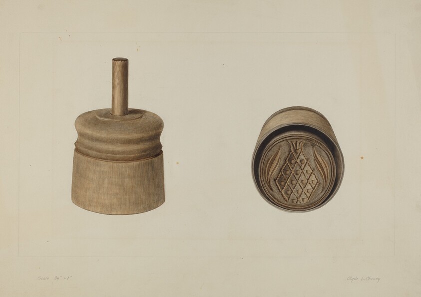 Pa. German Butter Mold