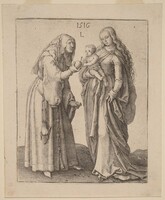 The Virgin and Saint Anna, Lucas van Leyden, 1516