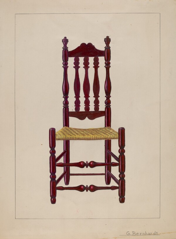 Baluster Back Chair