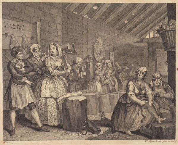 A Harlot's Progress: pl.4