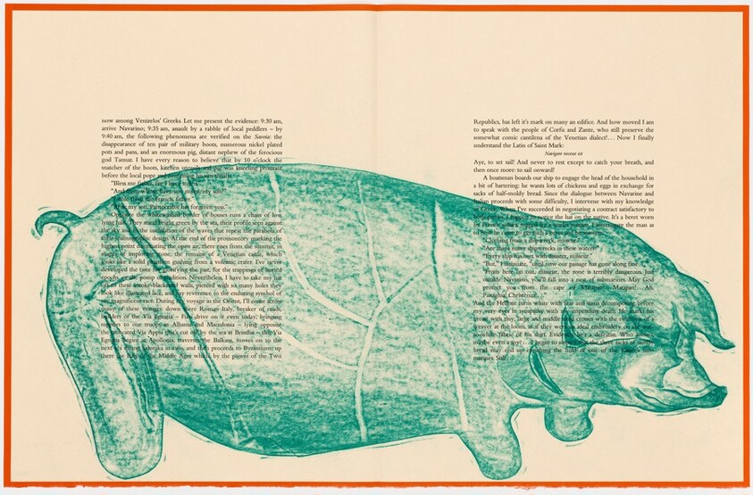 Plate (folio 44, side B) from The Departure of the Argonaut