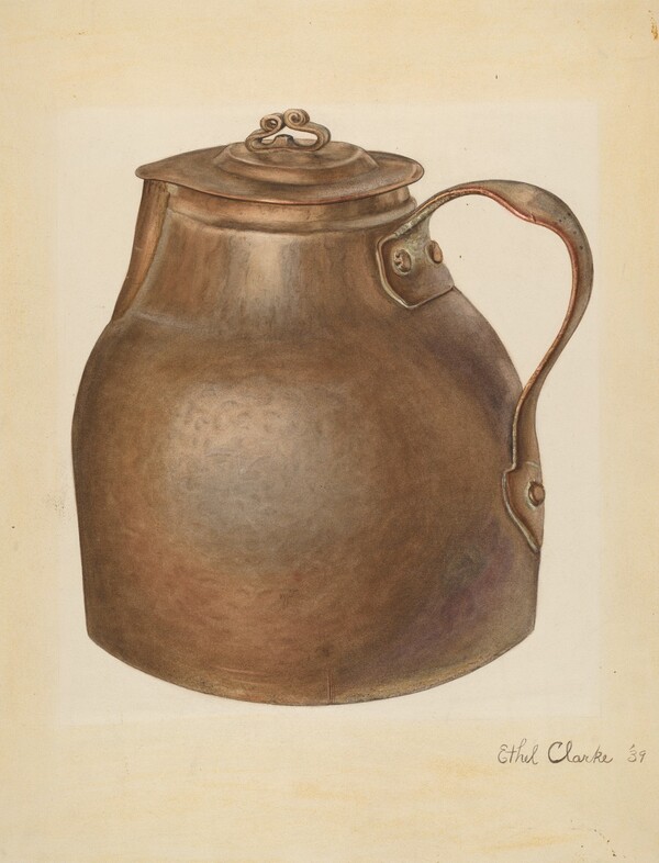 Copper Water Vessel