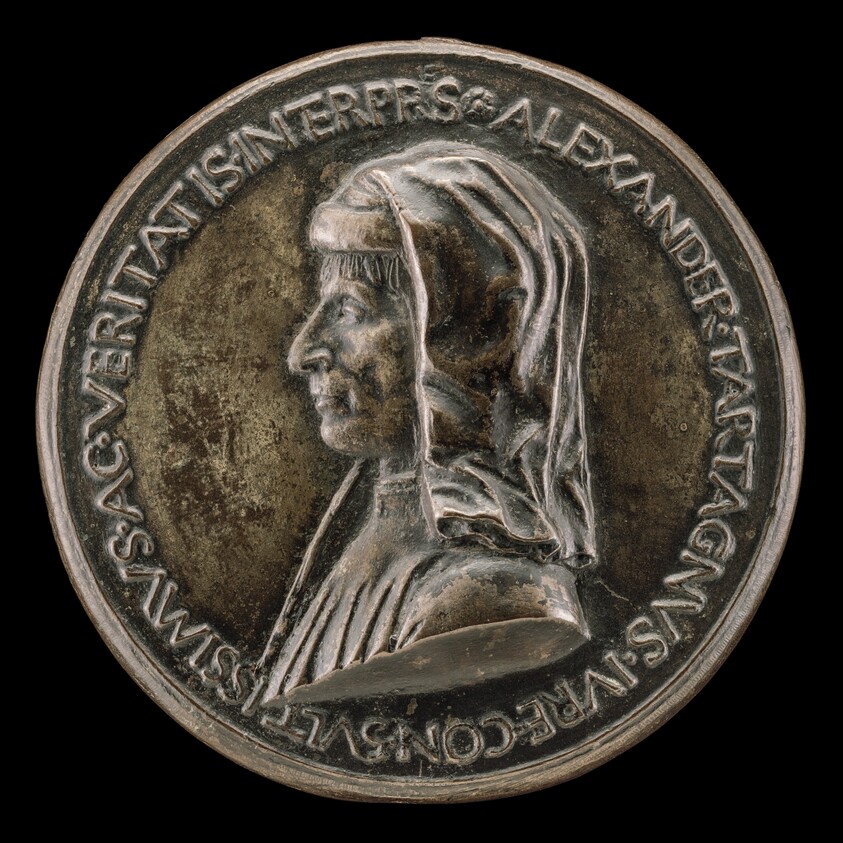 Alessandro Tartagni, 1421-1477, Lawyer [obverse]
