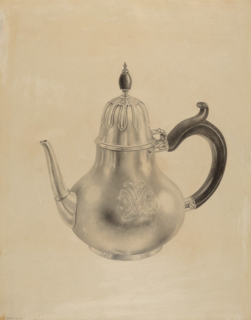 Silver Teapot