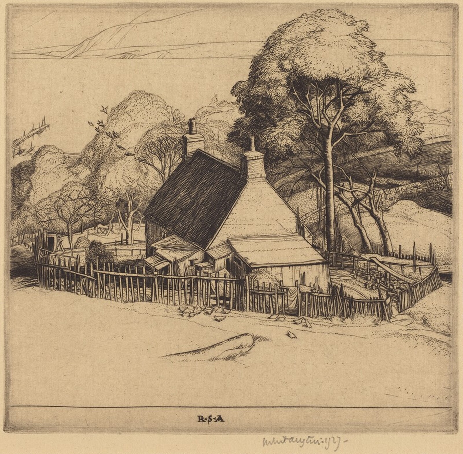 Plane Tree Cottage, Robert Austin, 1926